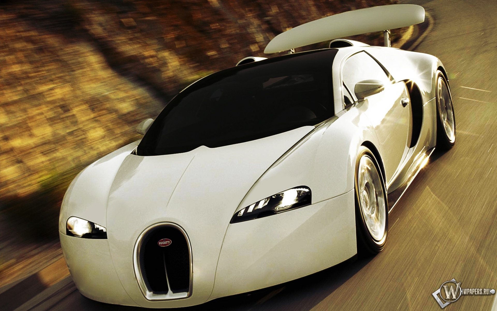 Bugatti white 1920x1200