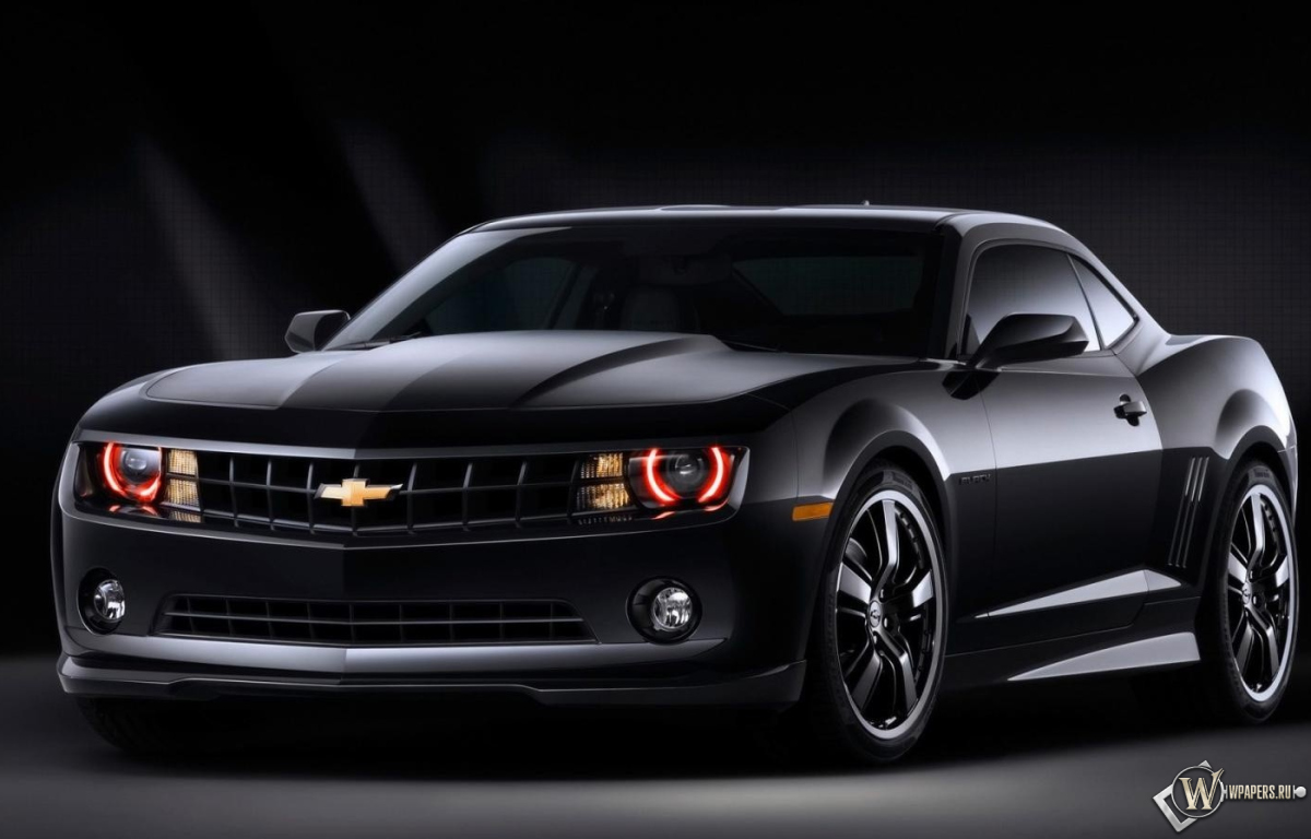 Chevrolet Camaro Black Concept 1200x768