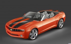 Обои Chevrolet Camaro Convertible Concept: Кабриолет, Шевроле, Chevrolet Camaro, Chevrolet