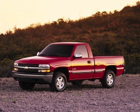 Обои Chevrolet Silverado 1999: Пикап, Щебенка, Chevrolet Silverado, PickUp, Chevrolet