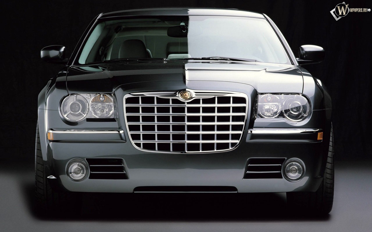 Chrysler 300C Black 1280x800