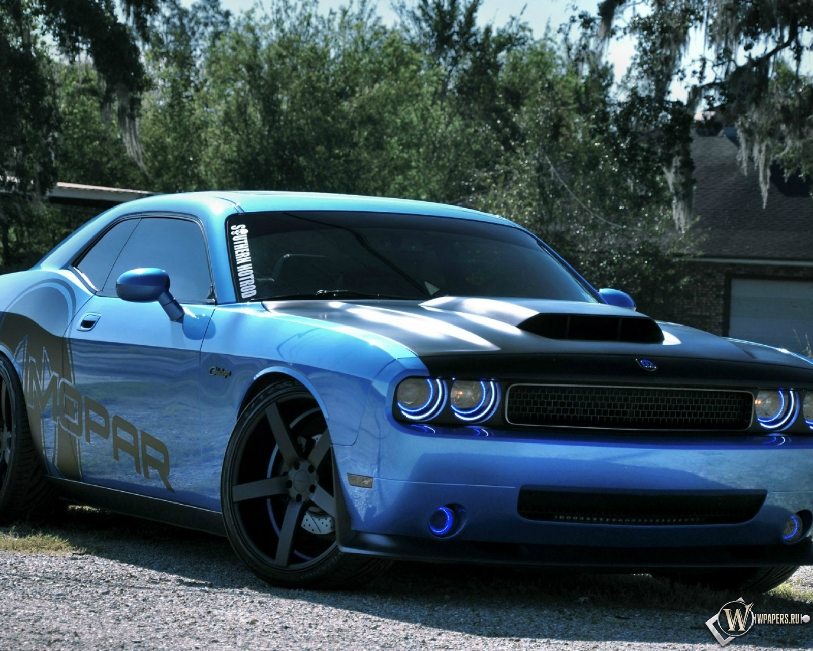 Dodge Charger blue 1600x1280