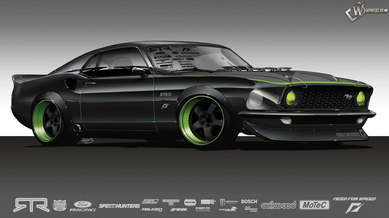 Ford Mustang 1969 RTR-X 1280x720