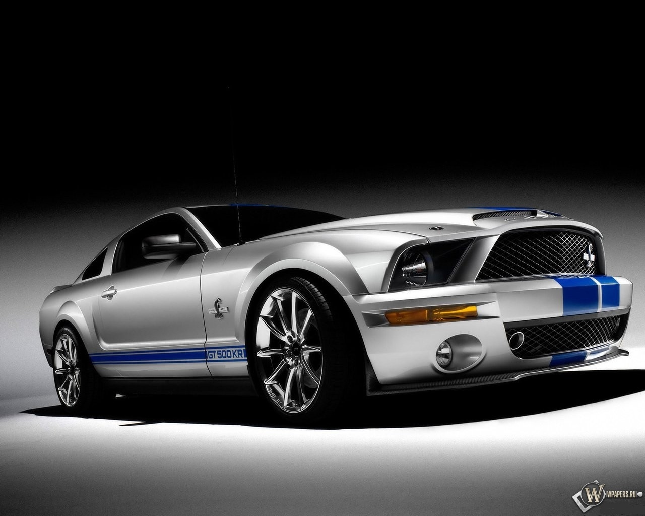 FORD MUSTANG CONVERTIBLE SHELBY GT500 1280x1024