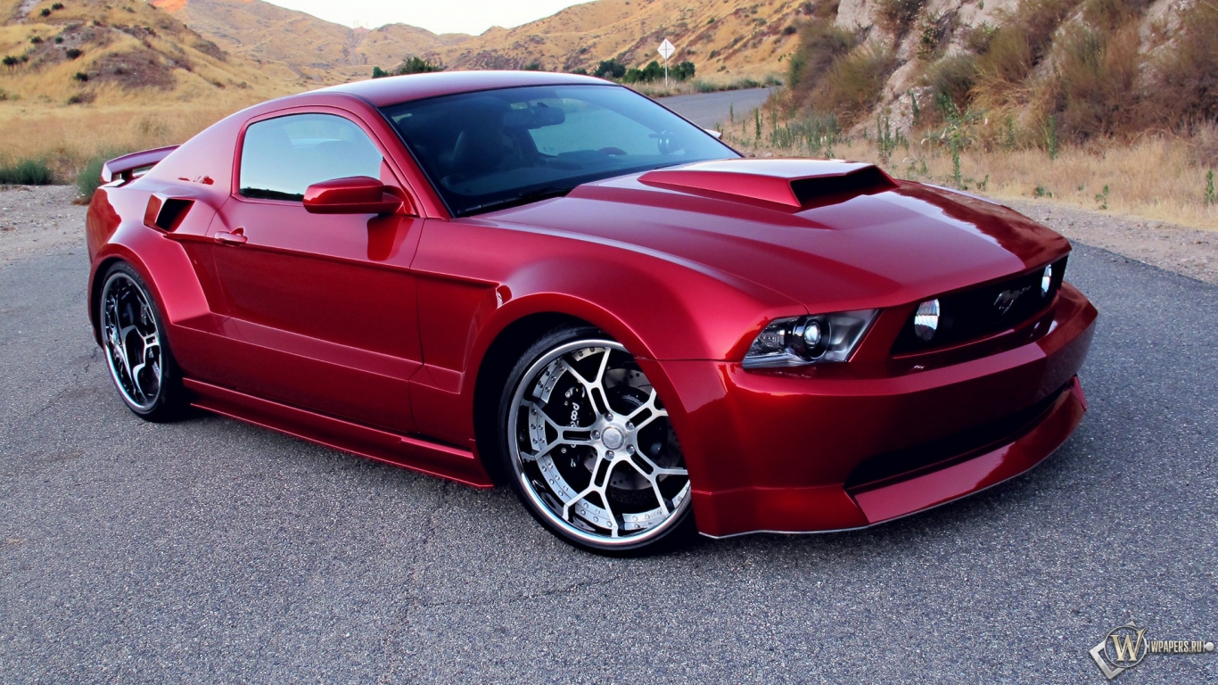 Ford Mustang gt500 1366x768