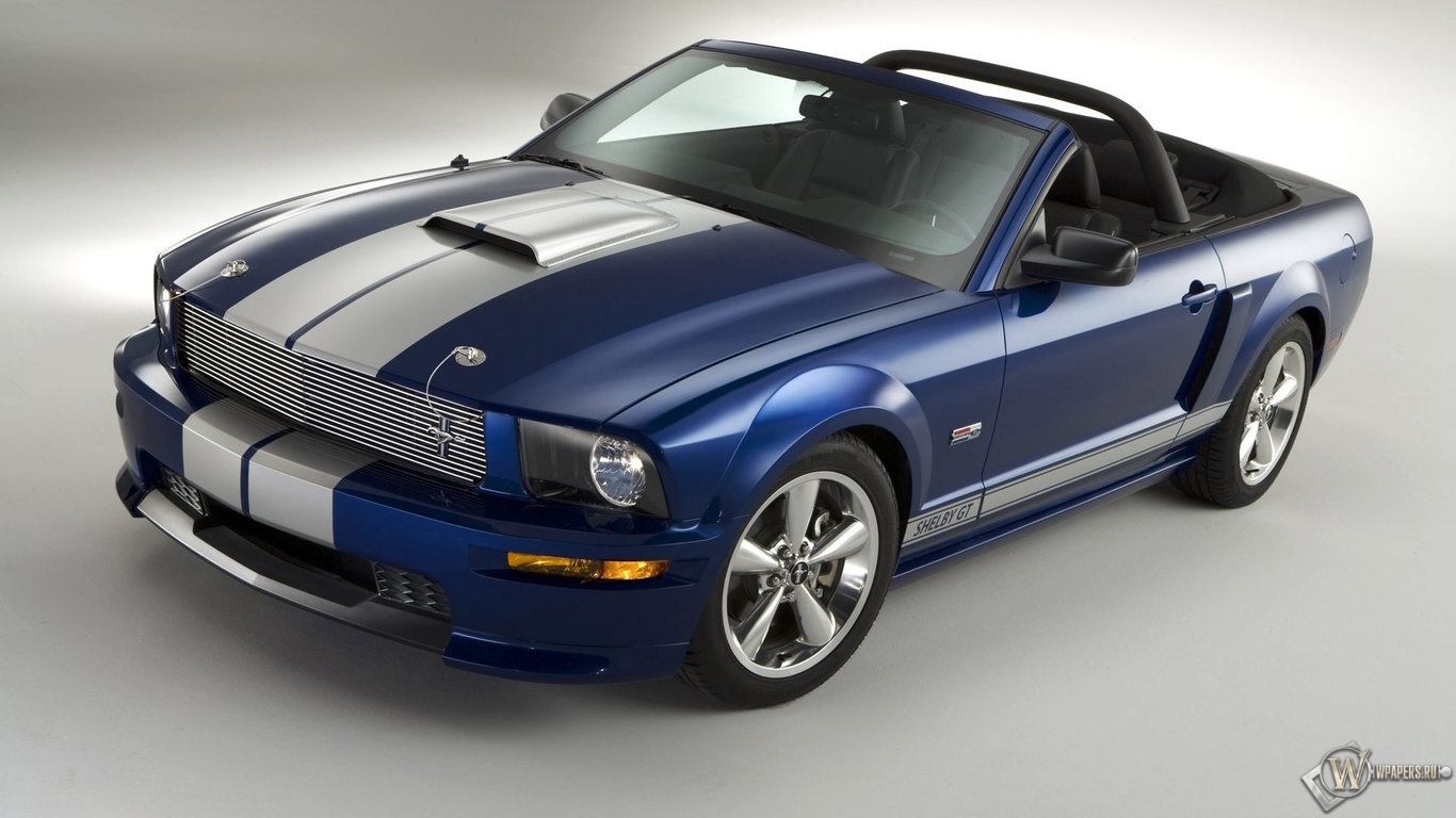 Ford shelby кабриолет 1366x768