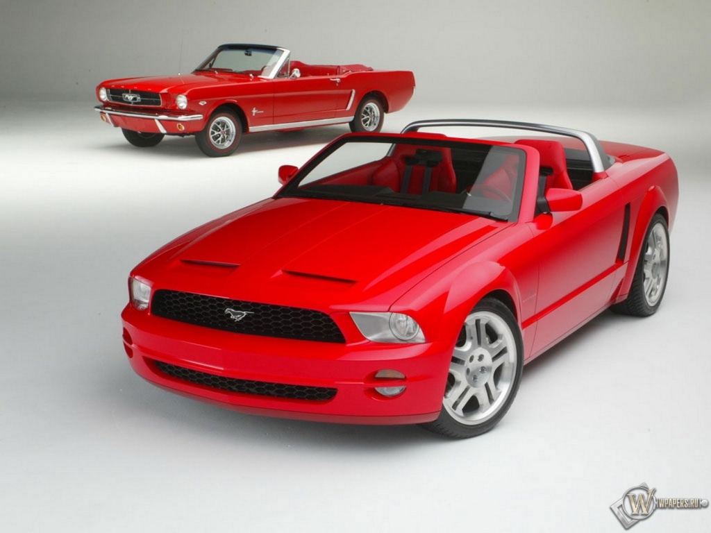 Ford Mustang кабриолеты 1024x768