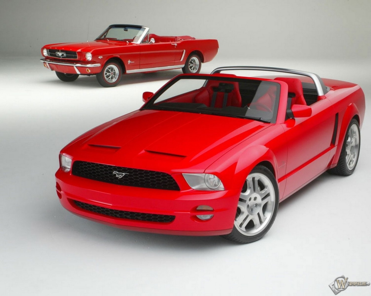 Ford Mustang кабриолеты 1280x1024