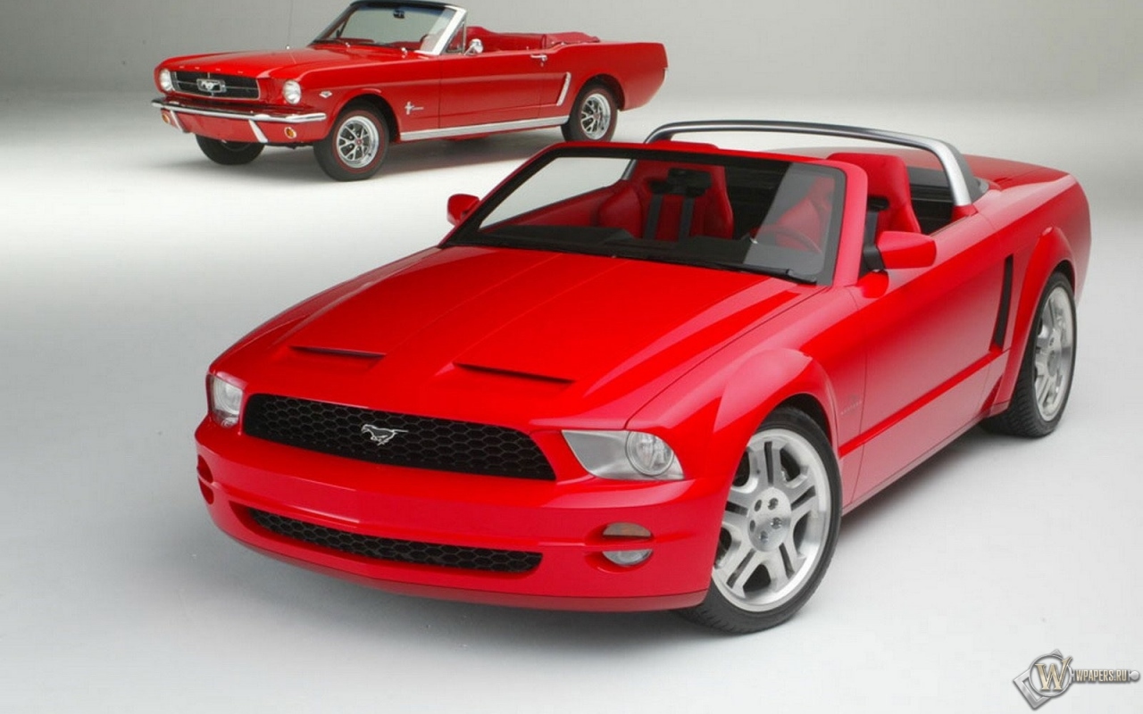 Ford Mustang кабриолеты 1280x800