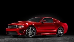 Обои 2010 Saleen S281 Mustang: Форд Мустанг, Красный, Ford Mustang Saleen, Ford