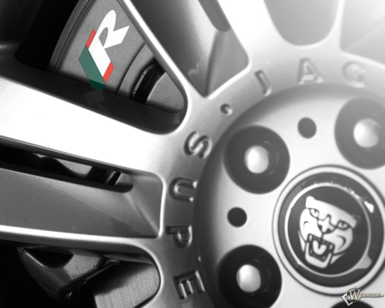 Диск от Jaguar XKR 1280x1024