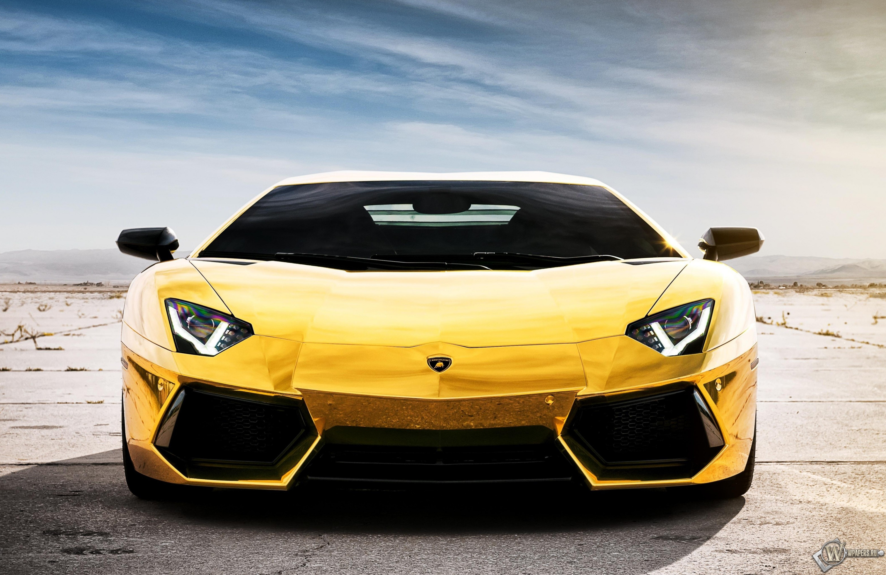 Lamborghini Aventador Gold 3024x1964