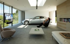Обои Гараж для Maserati от Holger Schubert: Машина, Комната, Дом, Maserati, Maserati