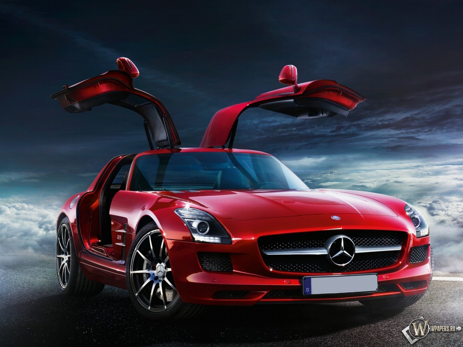 Mercedes SLS AMG 1600x1200