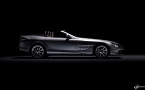 Обои Mercedes SLR cabrio: Кабриолет, Mercedes SLR, Mercedes
