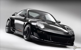 Обои Черный Порш: Porsche Cayman, Porsche