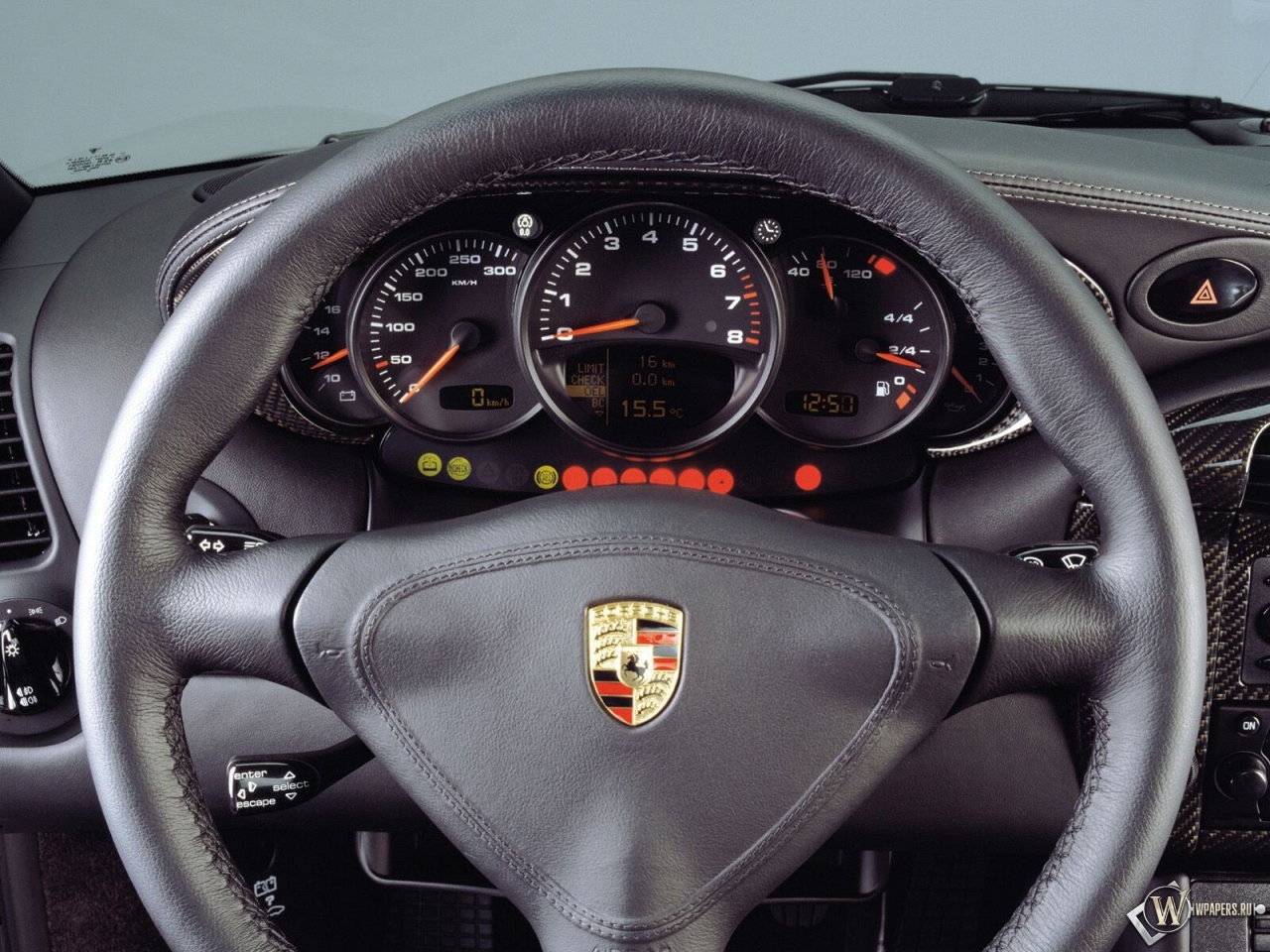 Руль Porsche 1280x960