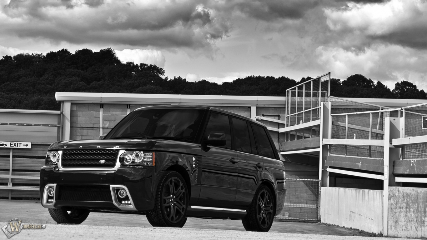 Range Rover Black Vogue RS600 by Project Kahn 1366x768