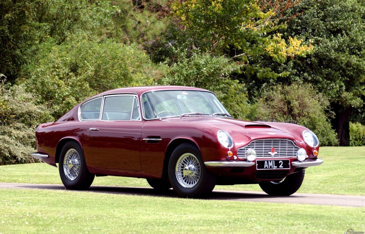 Aston Martin DB6 1965 г. 1200x768