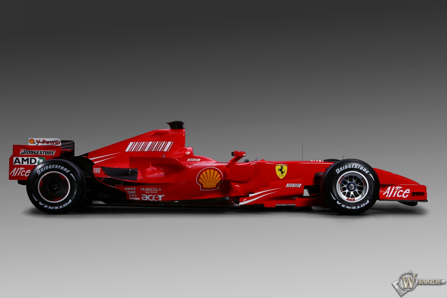 Tapeta: Ferrari F2007 1500x1000