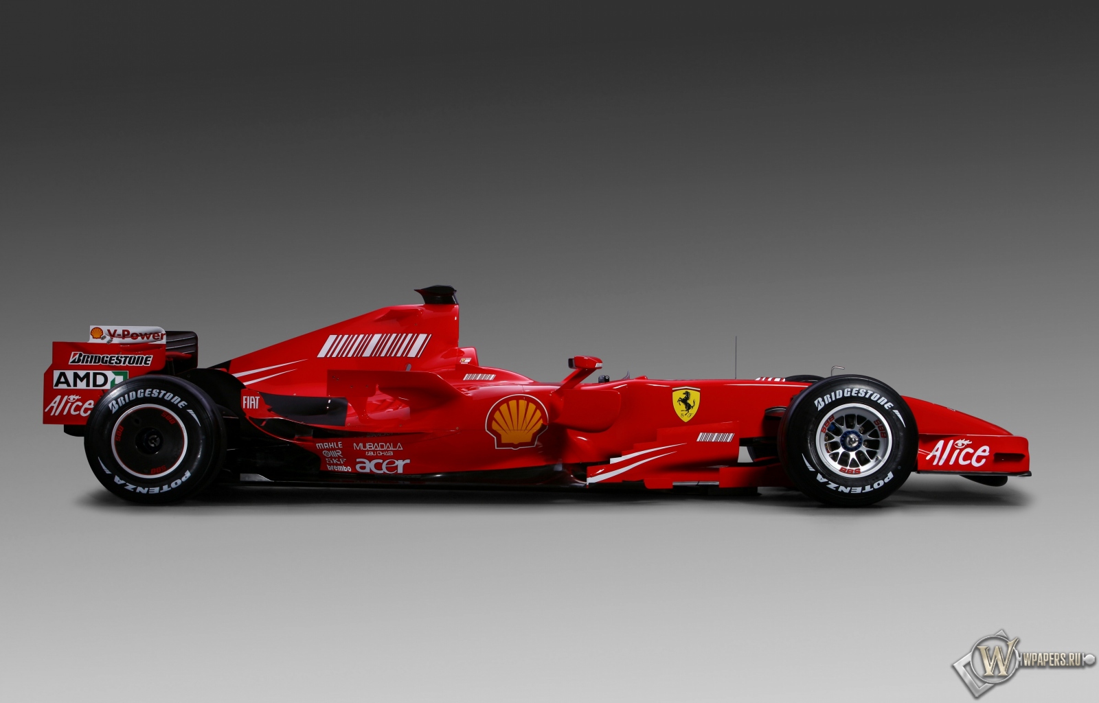 Tapeta: Ferrari F2007 1600x1024