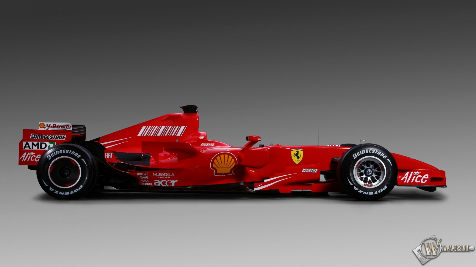 Tapeta: Ferrari F2007 1600x900