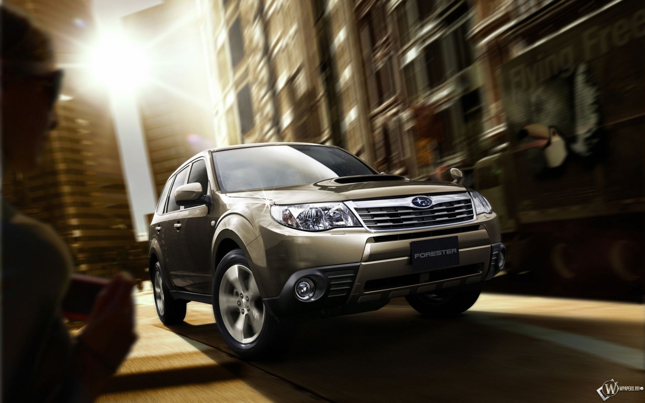 Субару Forester 1280x800
