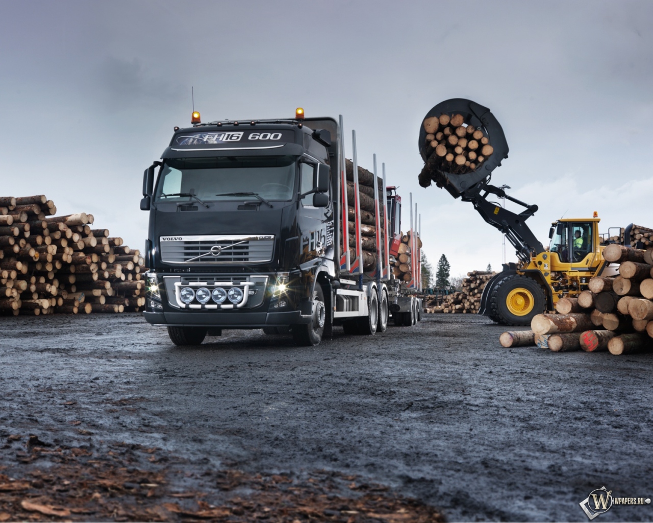 Volvo FH16 Timber Truck 1280x1024