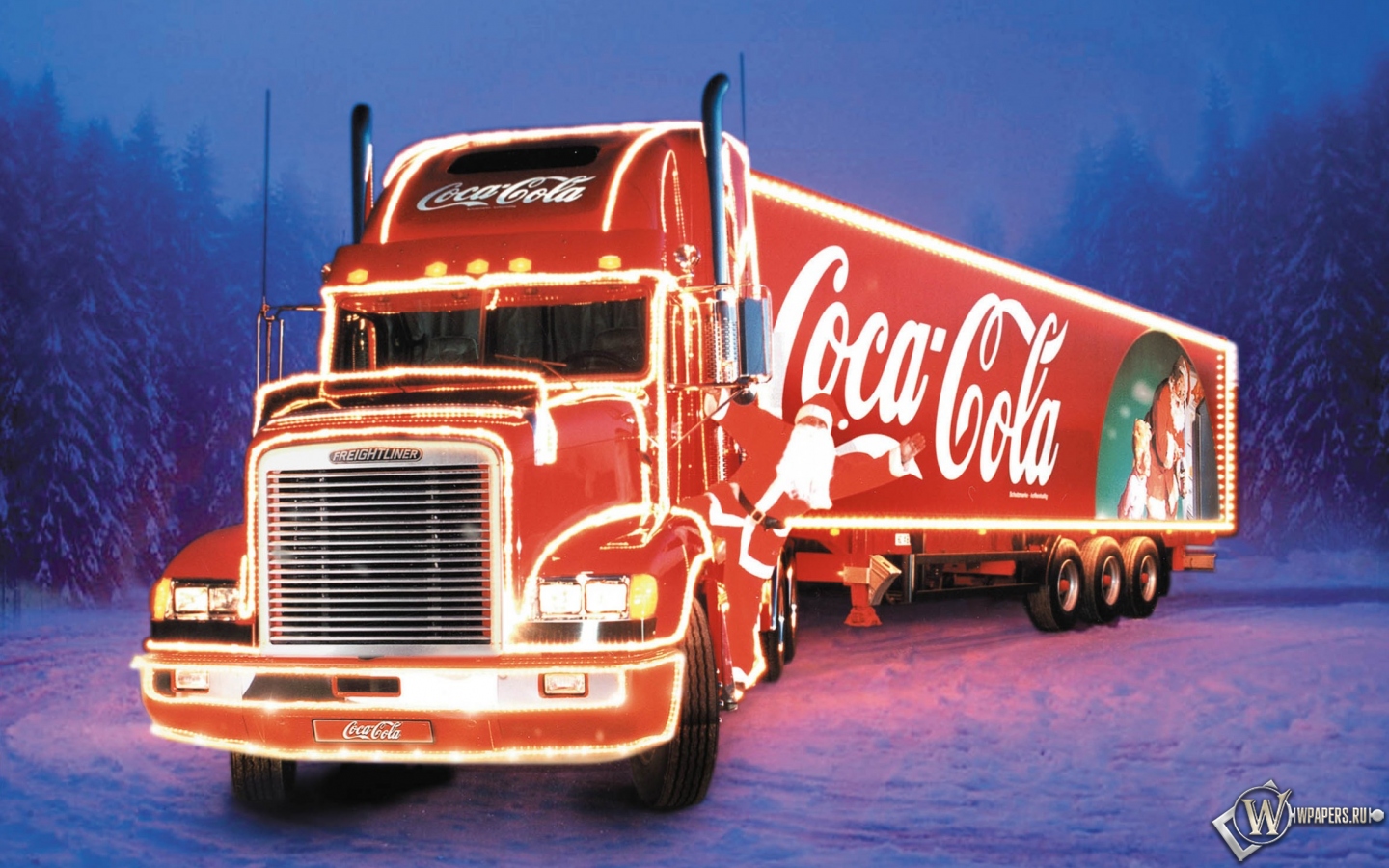 Грузовик Coca-Cola 1440x900