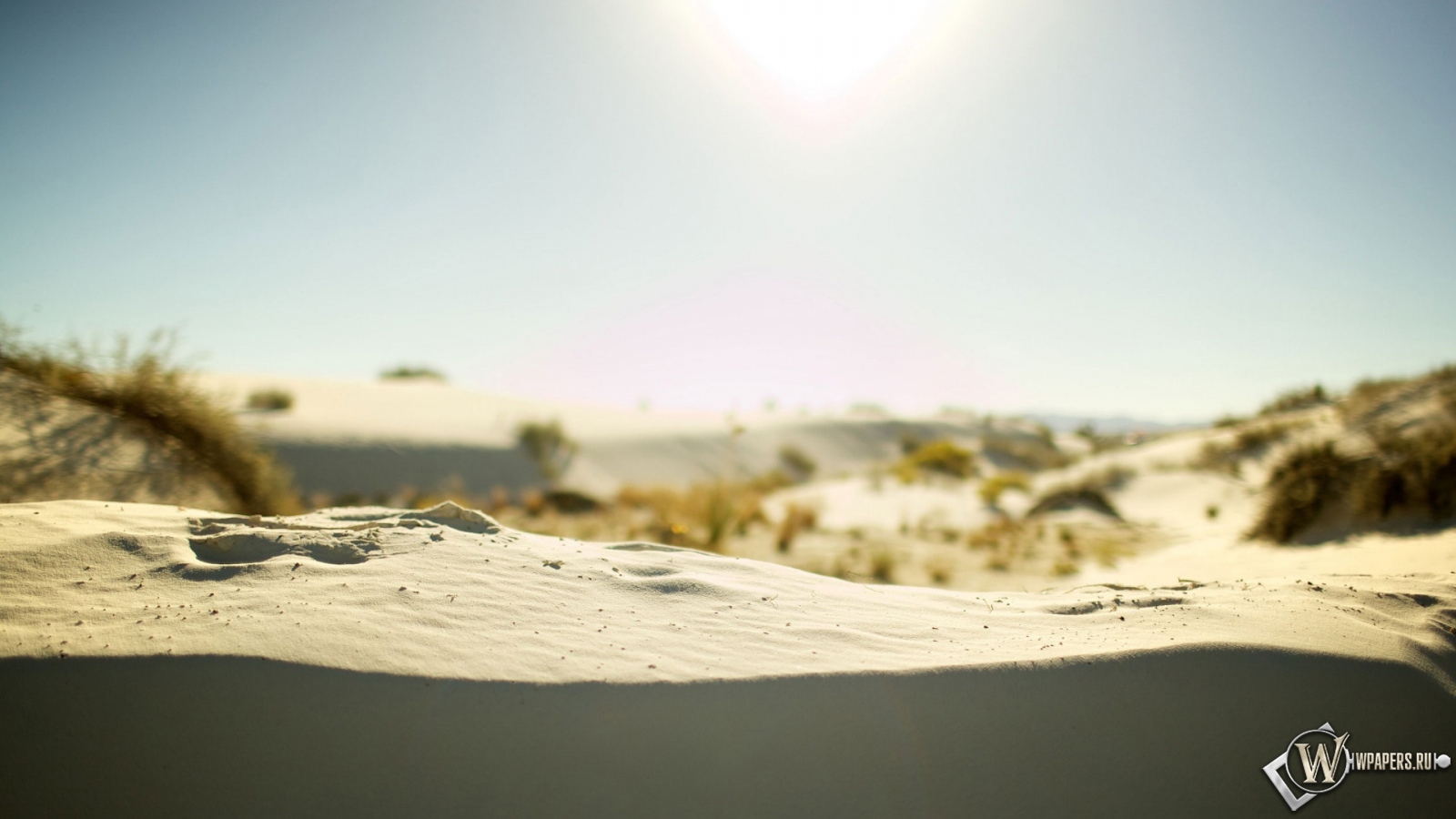 Песчаные холмы 1600x900
