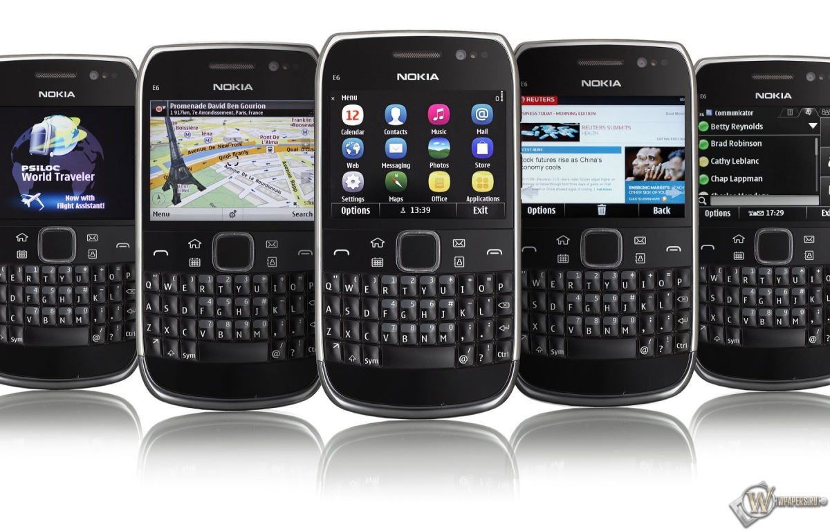 Nokia E6 1200x768