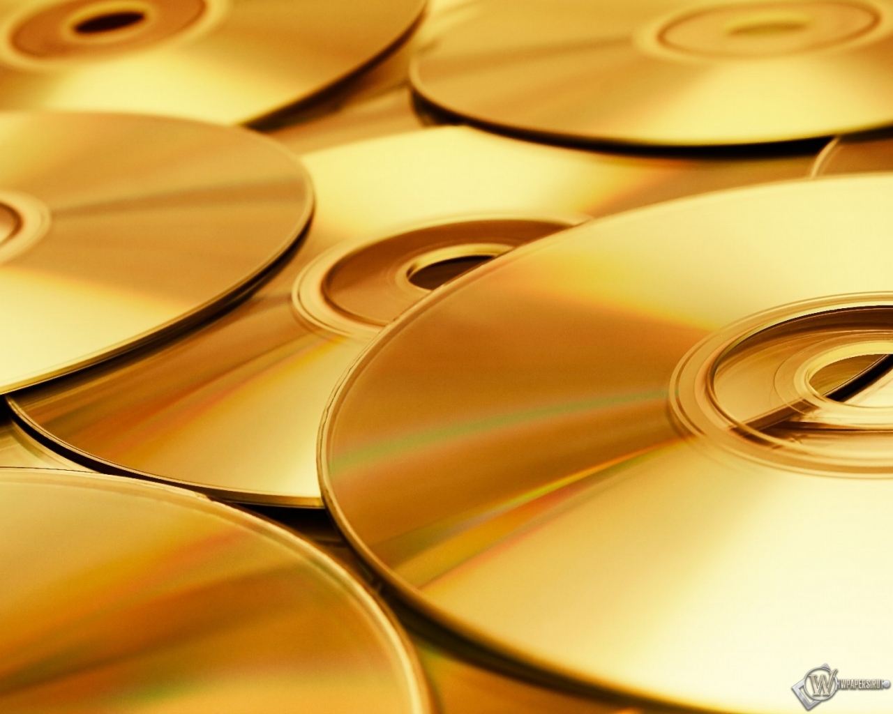 Золотые диски 1280x1024