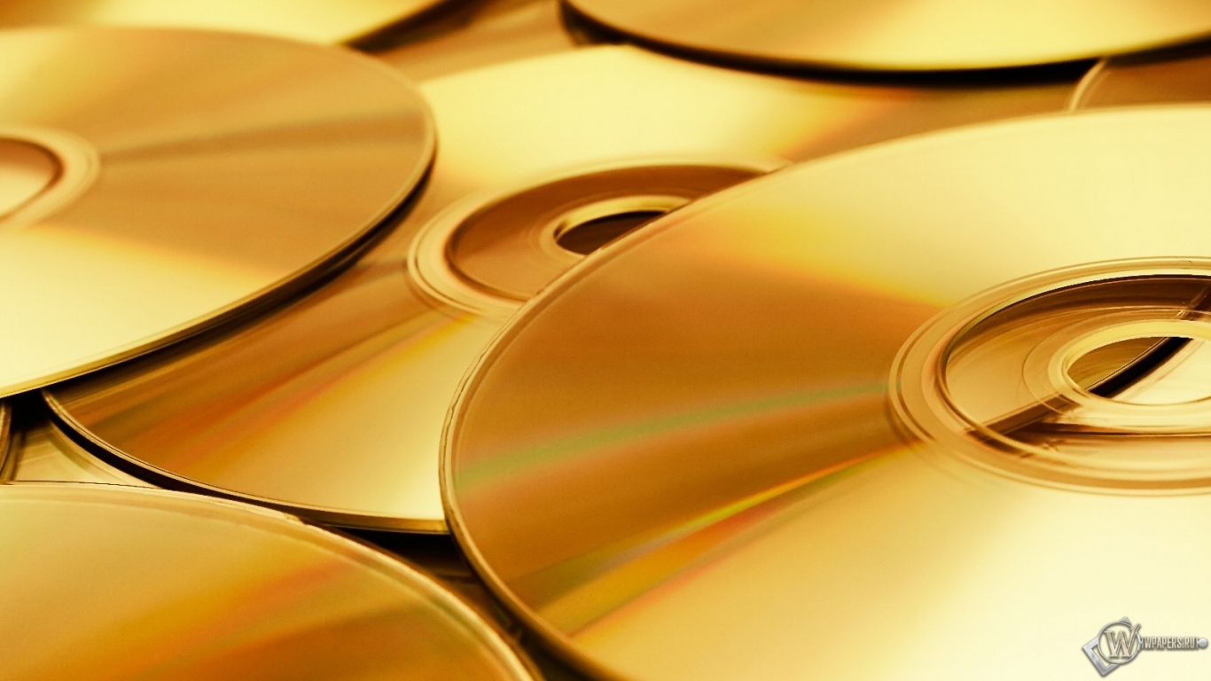 Золотые диски 1366x768