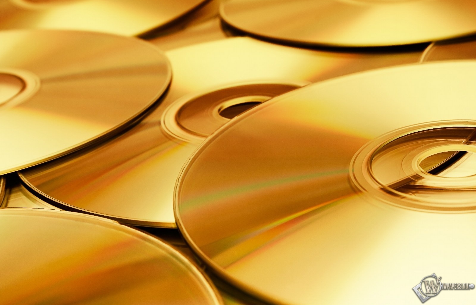 Золотые диски 1600x1024