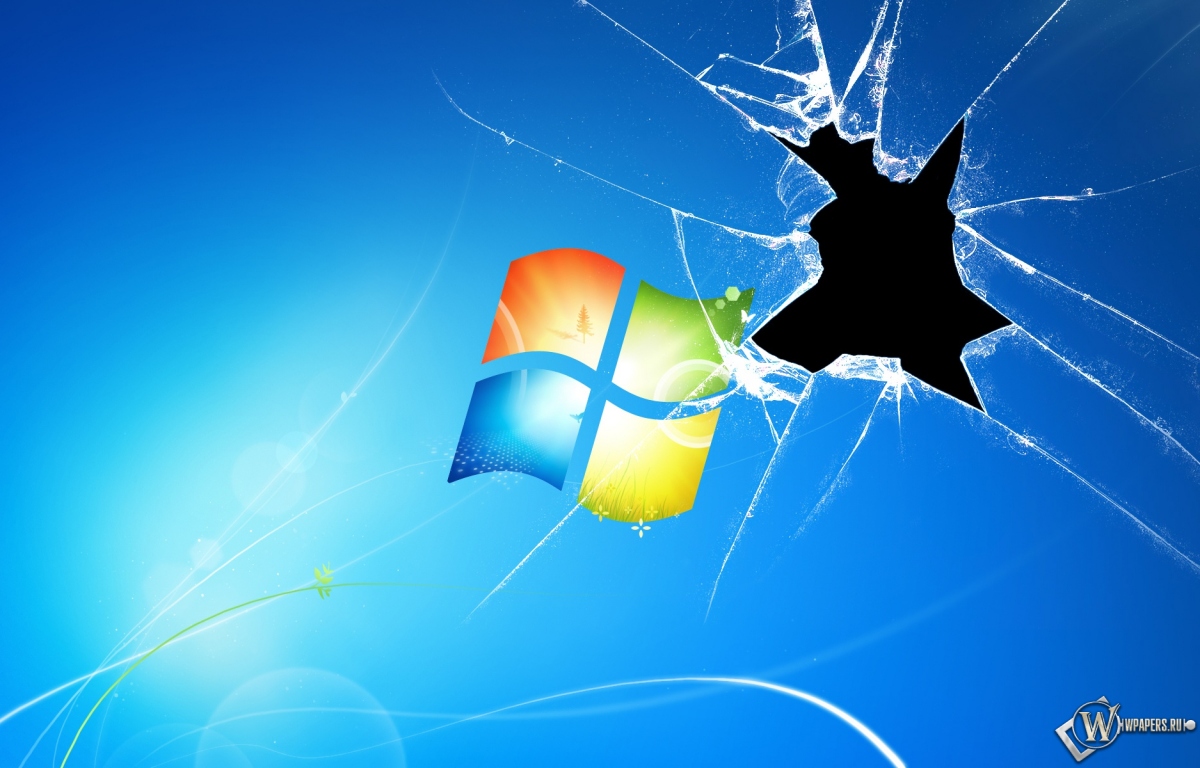 Разбитый экран windows 1200x768