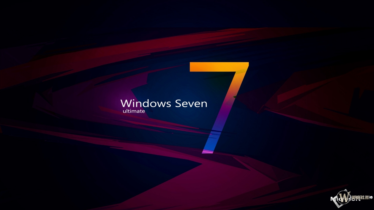 Windows Seven abstract 1280x720