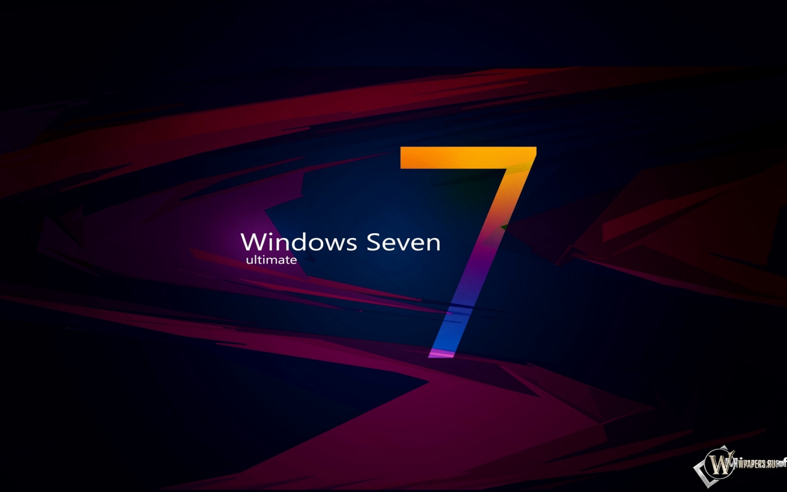 Windows Seven abstract 1536x960