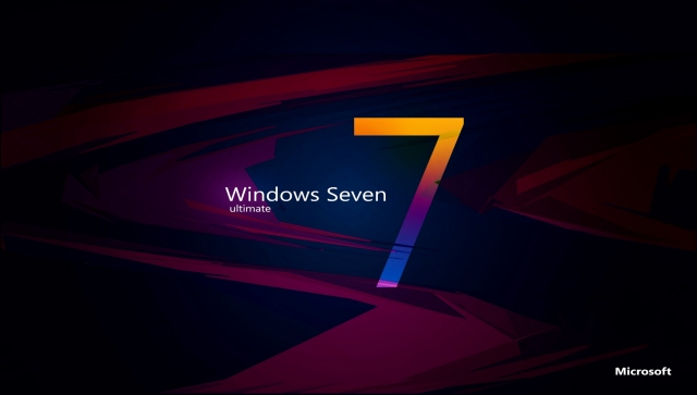 Windows Seven abstract