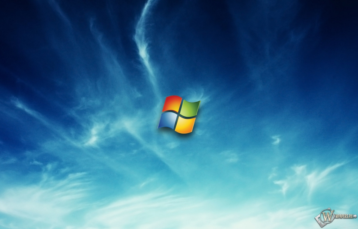 Windows в облаках 1200x768