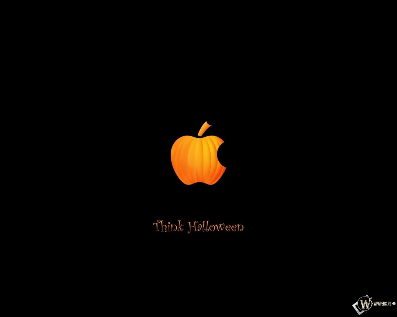 Apple - Halloween 1280x1024