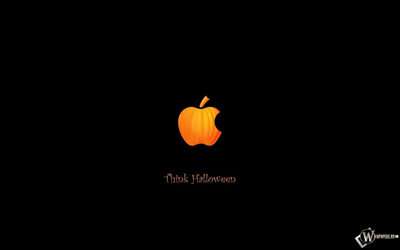 Apple - Halloween 1280x800