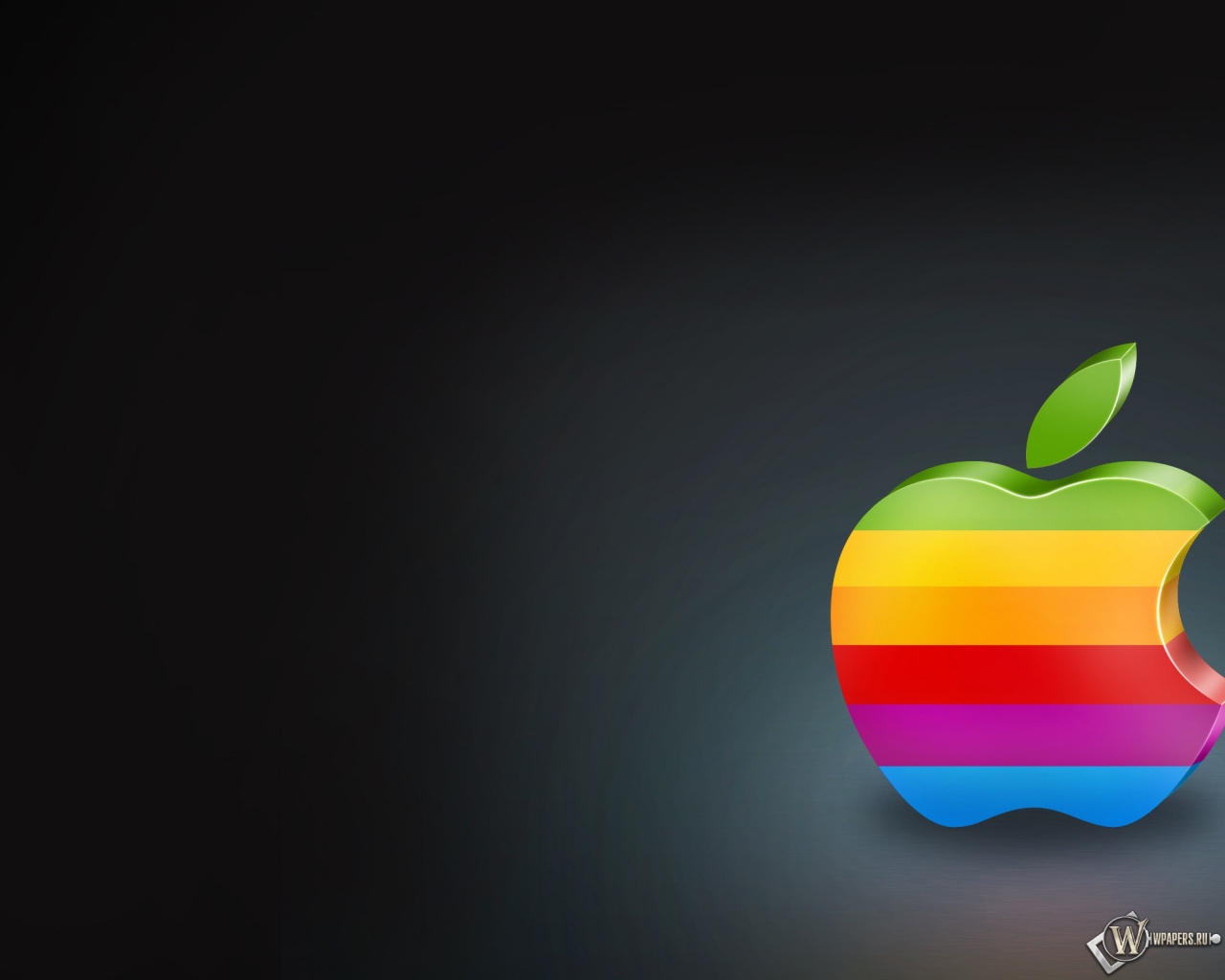 Старый логотип apple 1280x1024