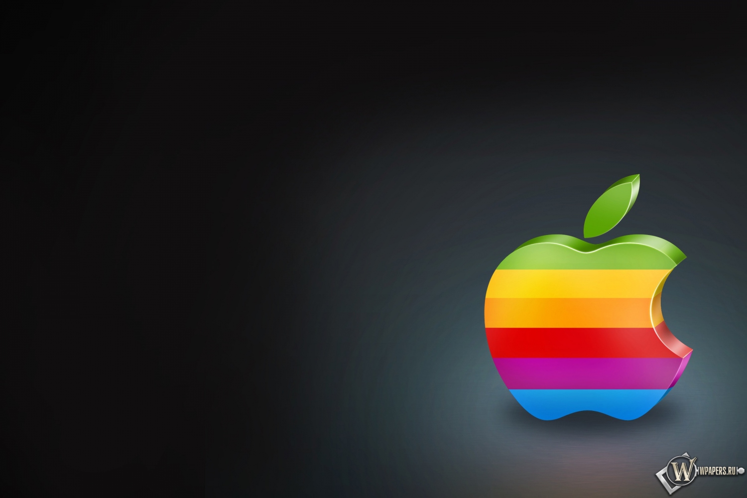 Старый логотип apple 1500x1000