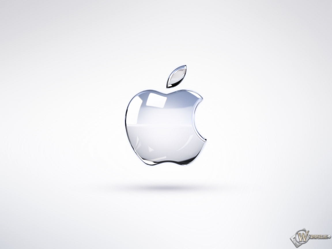 Apple Logo Broken Glass 1152x864
