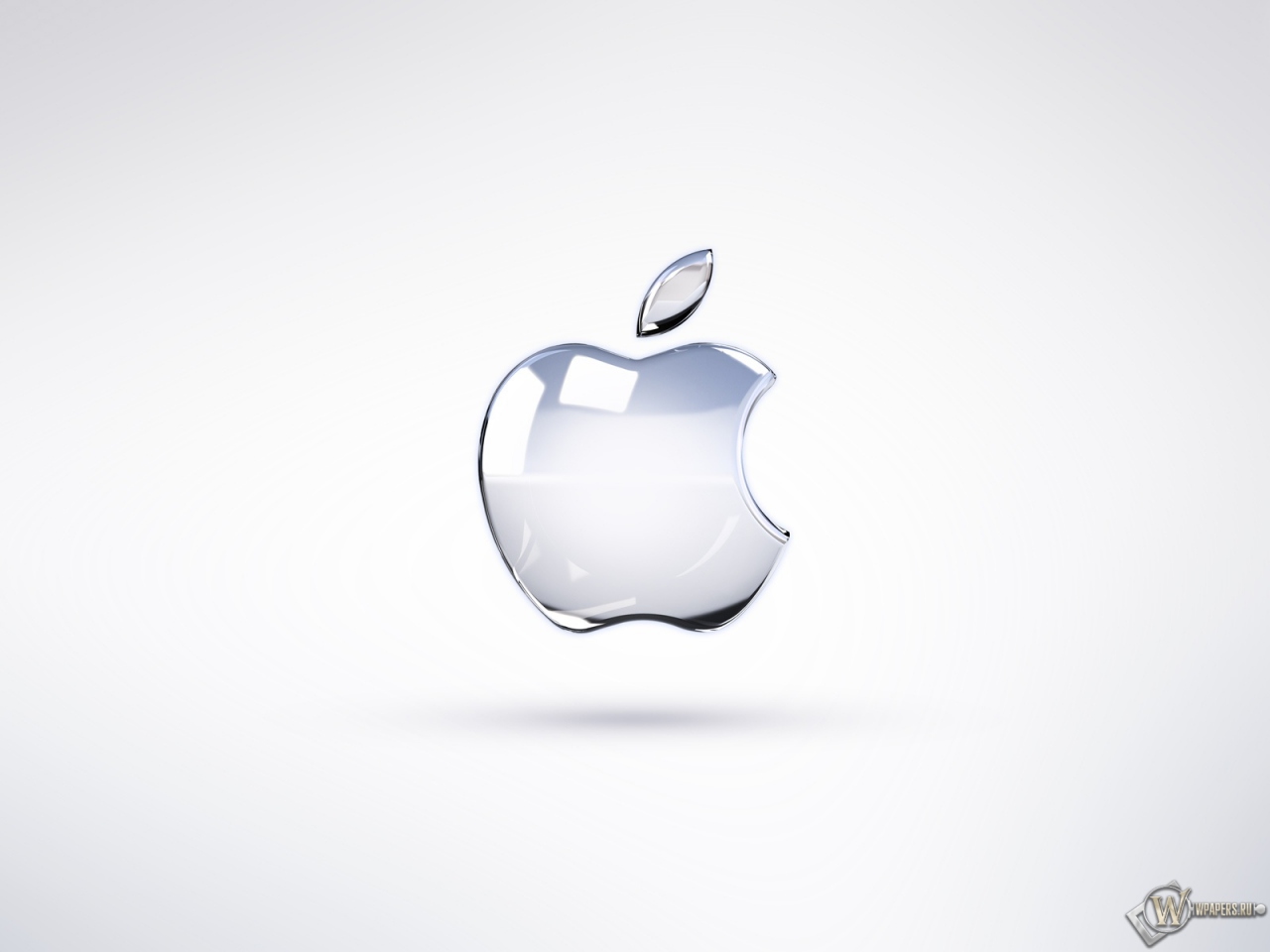Apple Logo Broken Glass 1280x960