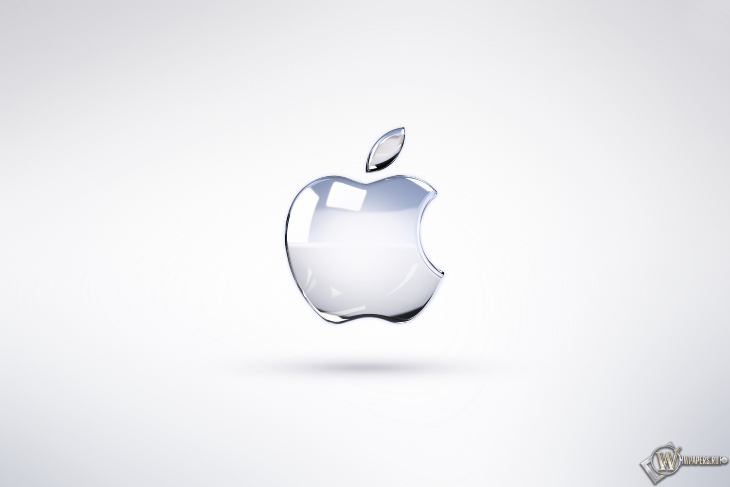 Apple Logo Broken Glass 1500x1000