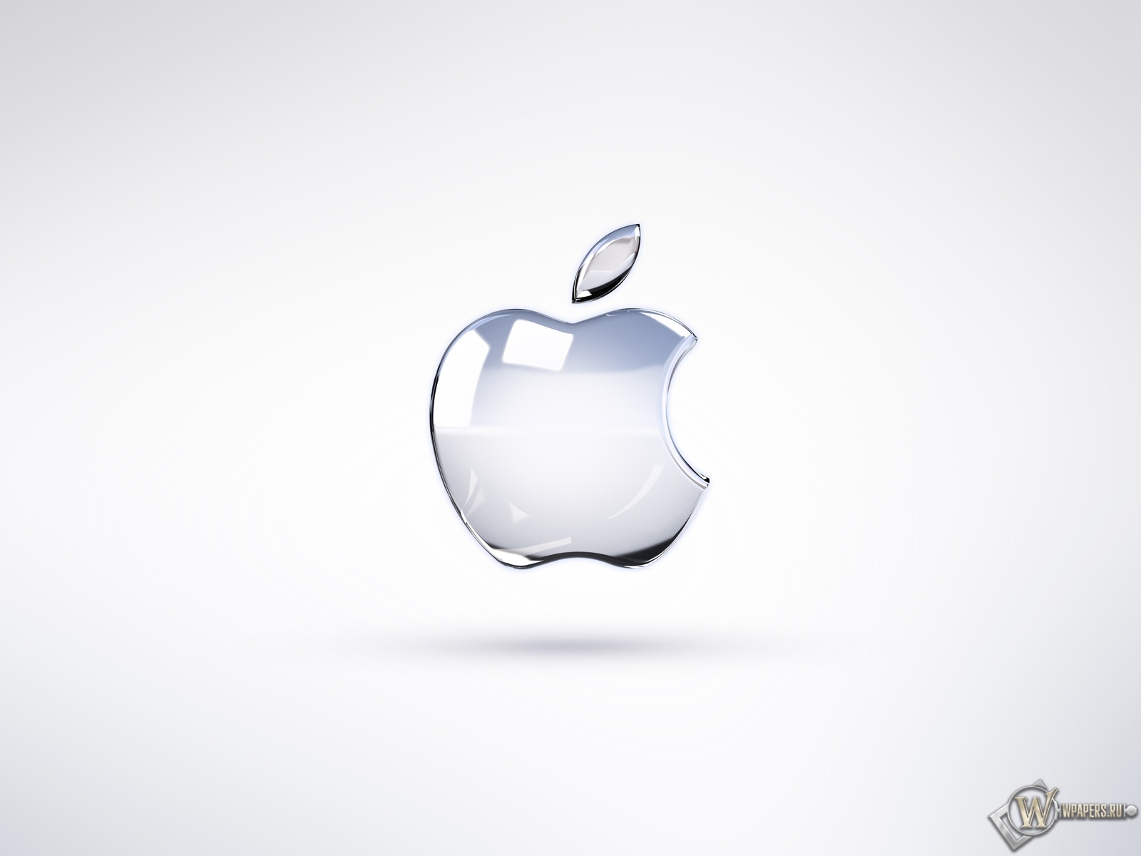 Apple Logo Broken Glass 1600x1200