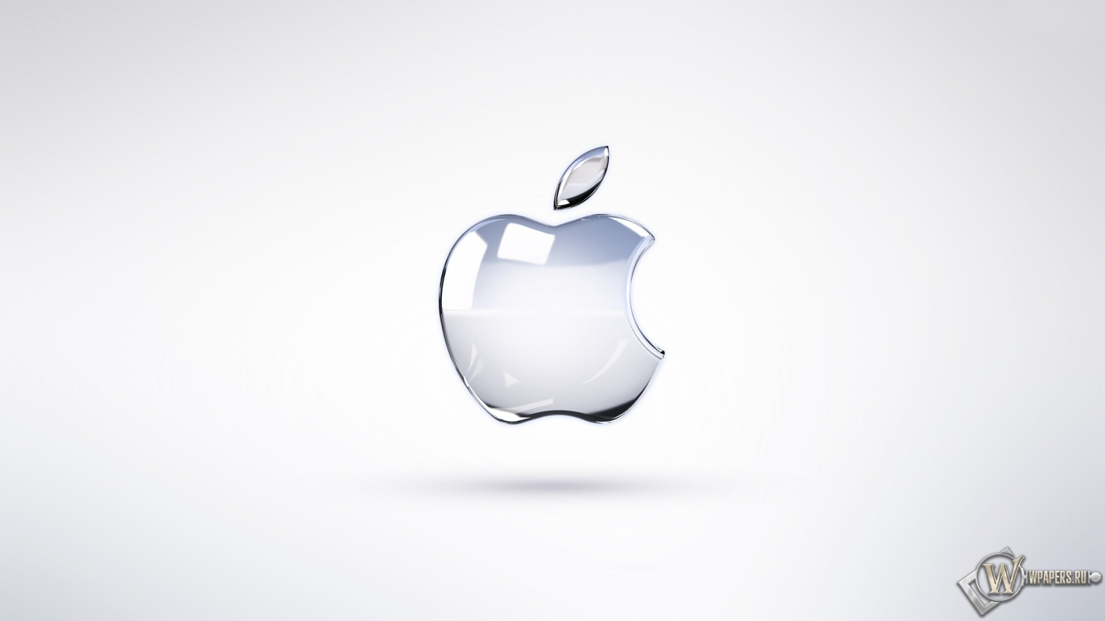 Apple Logo Broken Glass 1600x900