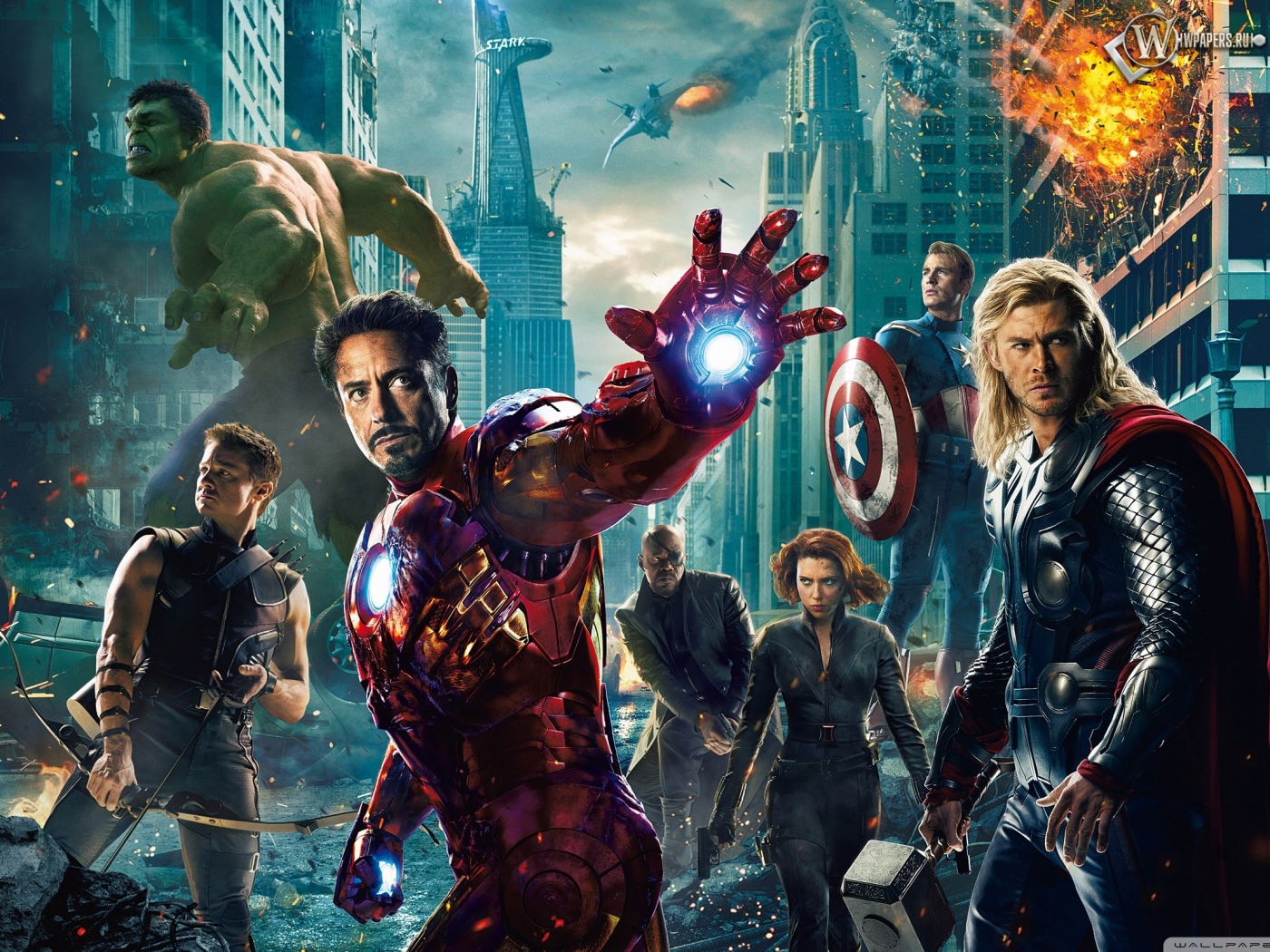 Мстители (The Avengers) 1400x1050