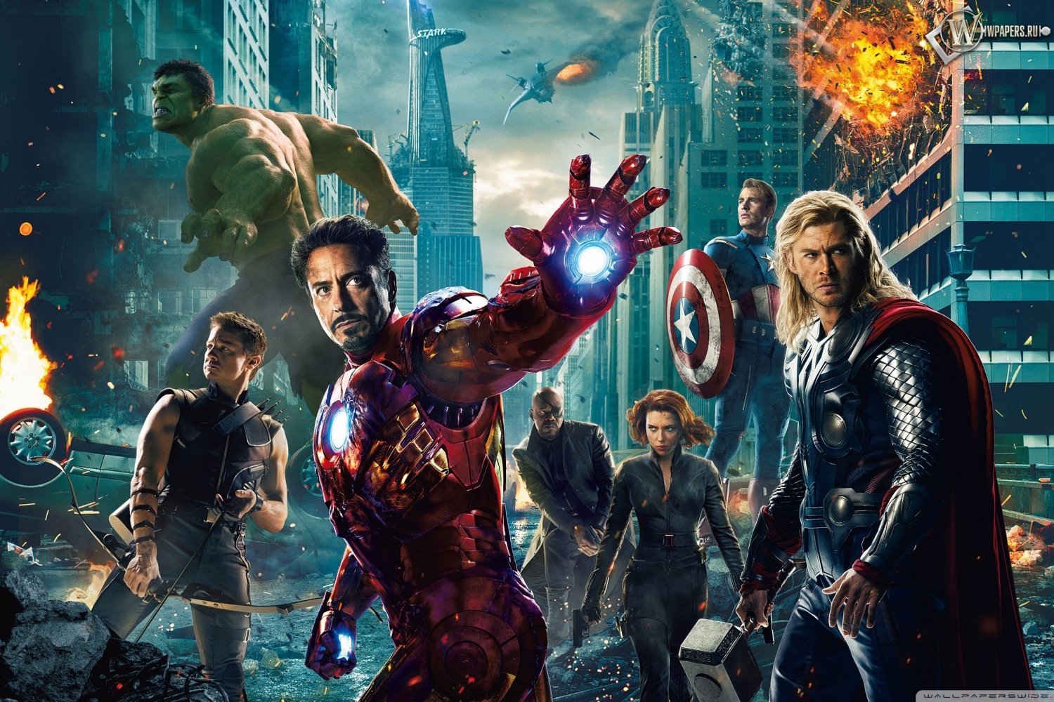 Мстители (The Avengers) 1500x1000